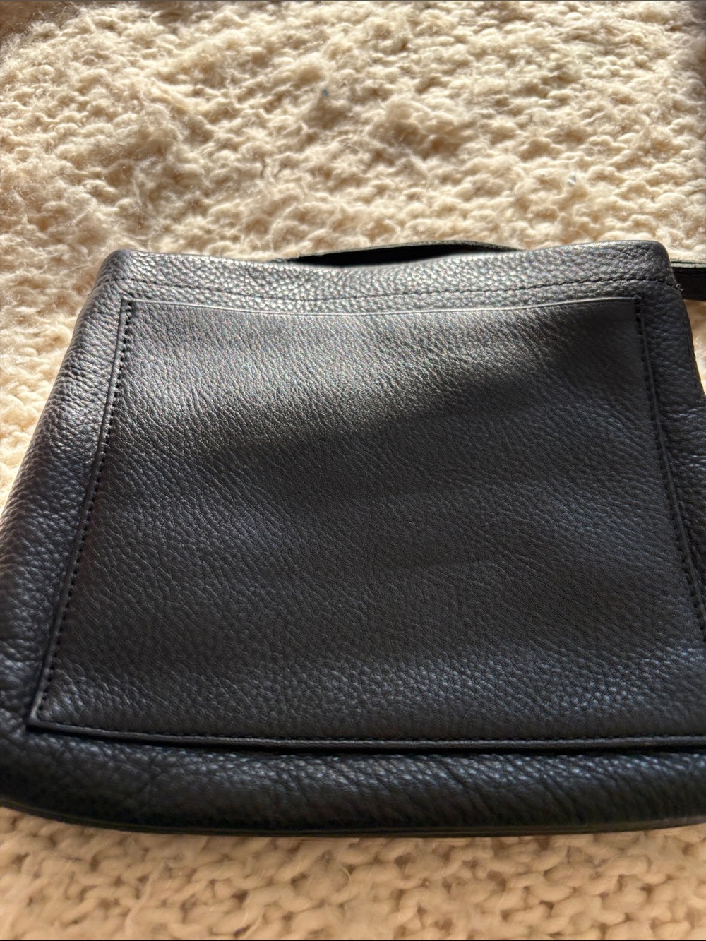 Hammitt Duke black Leather Shoulder Bag with Gold Stud Accents.. like new - Picture 5 of 11